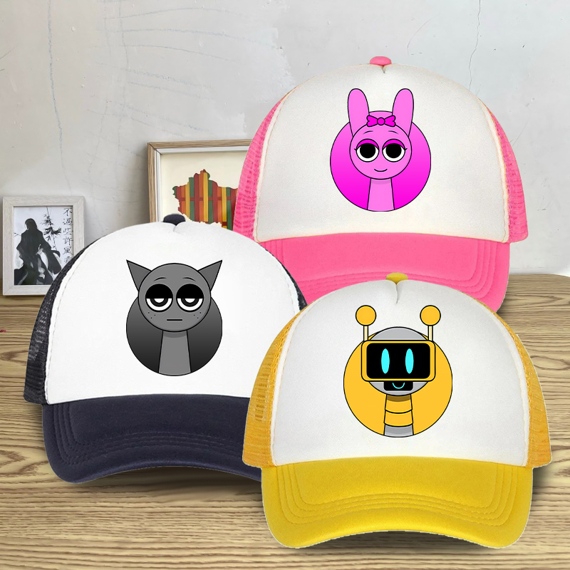 Street Fashion For Boy - Sprunki Summer Mesh Baseball Cap Boys