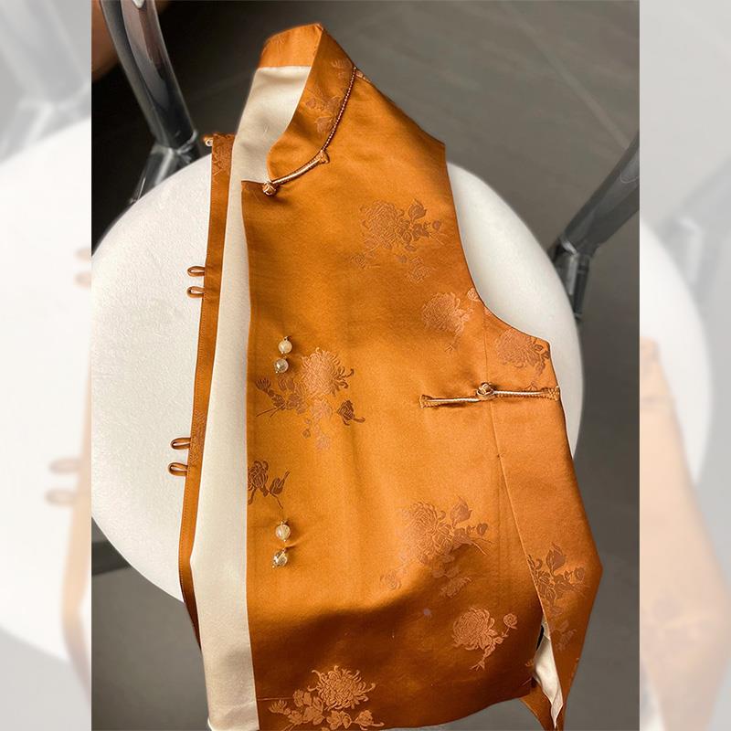 Street Fashion Vest - New Chinese Style Women's Shirt Tang