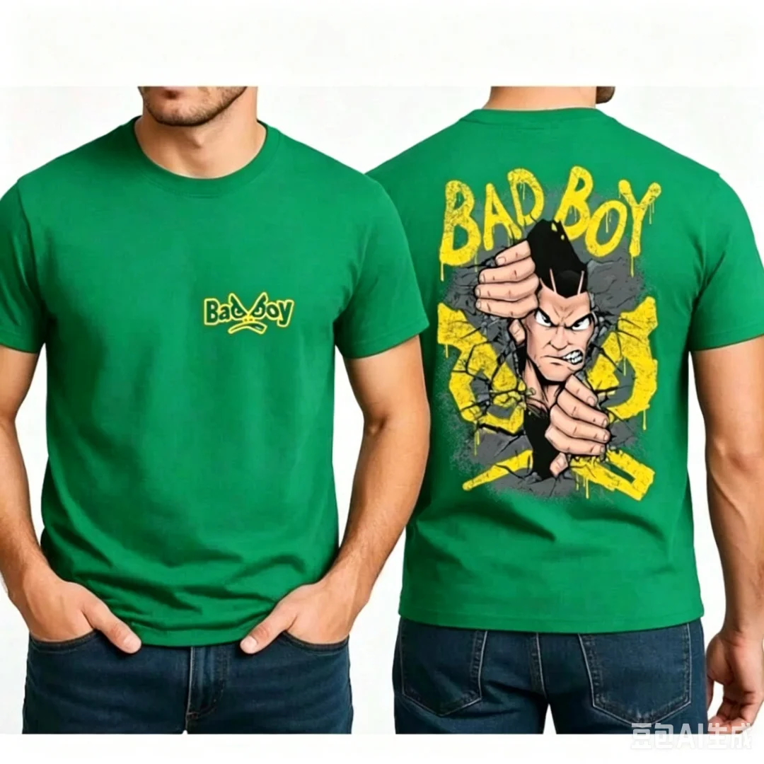 Fashion BAD BOY Crack Breakthr - Street Fashion For Boy 评论和价格