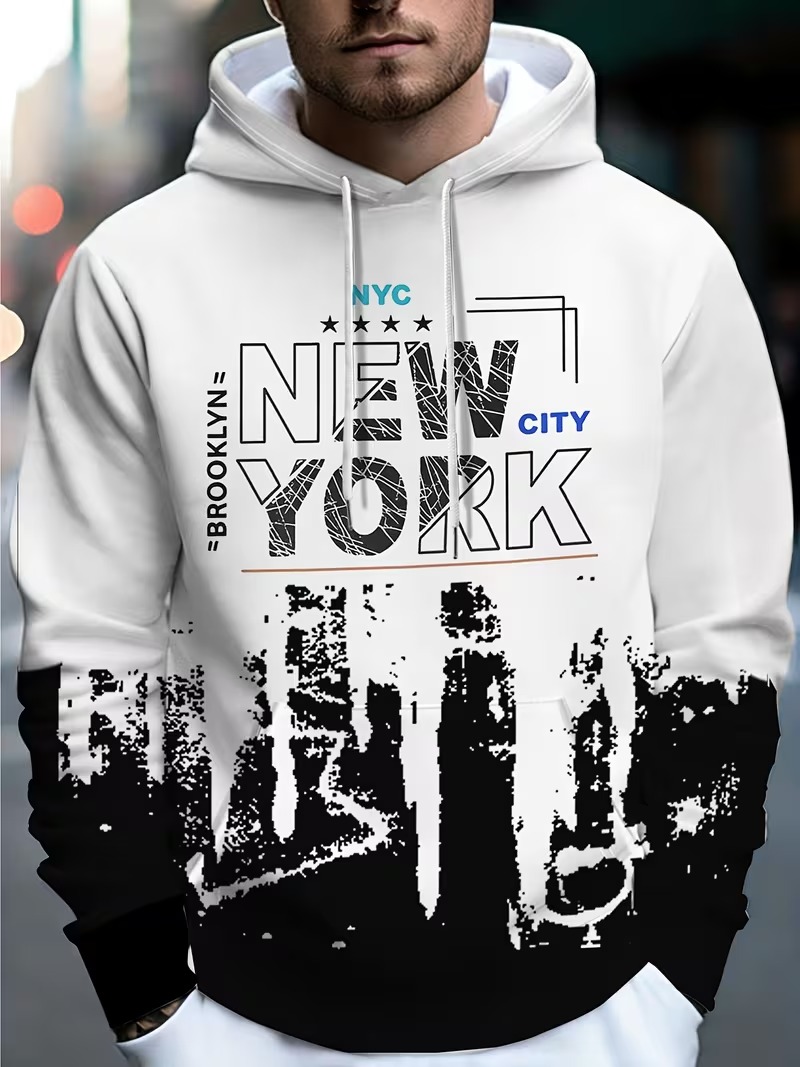 New NEW YORK Letter Black and  - Street Style New York Fashion 评论和价格
