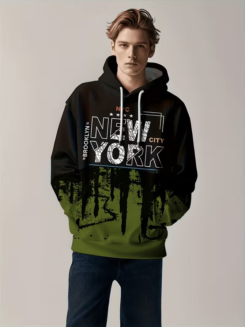 New NEW YORK Letter Black and  - Street Style New York Fashion 评论和价格