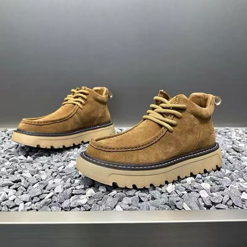 Autum Winter Men Platform Boot - Street Fashion Winter 2025 评论和价格
