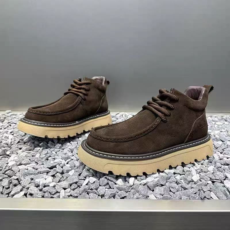 Autum Winter Men Platform Boot - Street Fashion Winter 2025 评论和价格