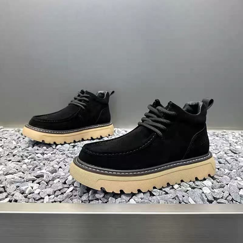 Autum Winter Men Platform Boot - Street Fashion Winter 2025 评论和价格