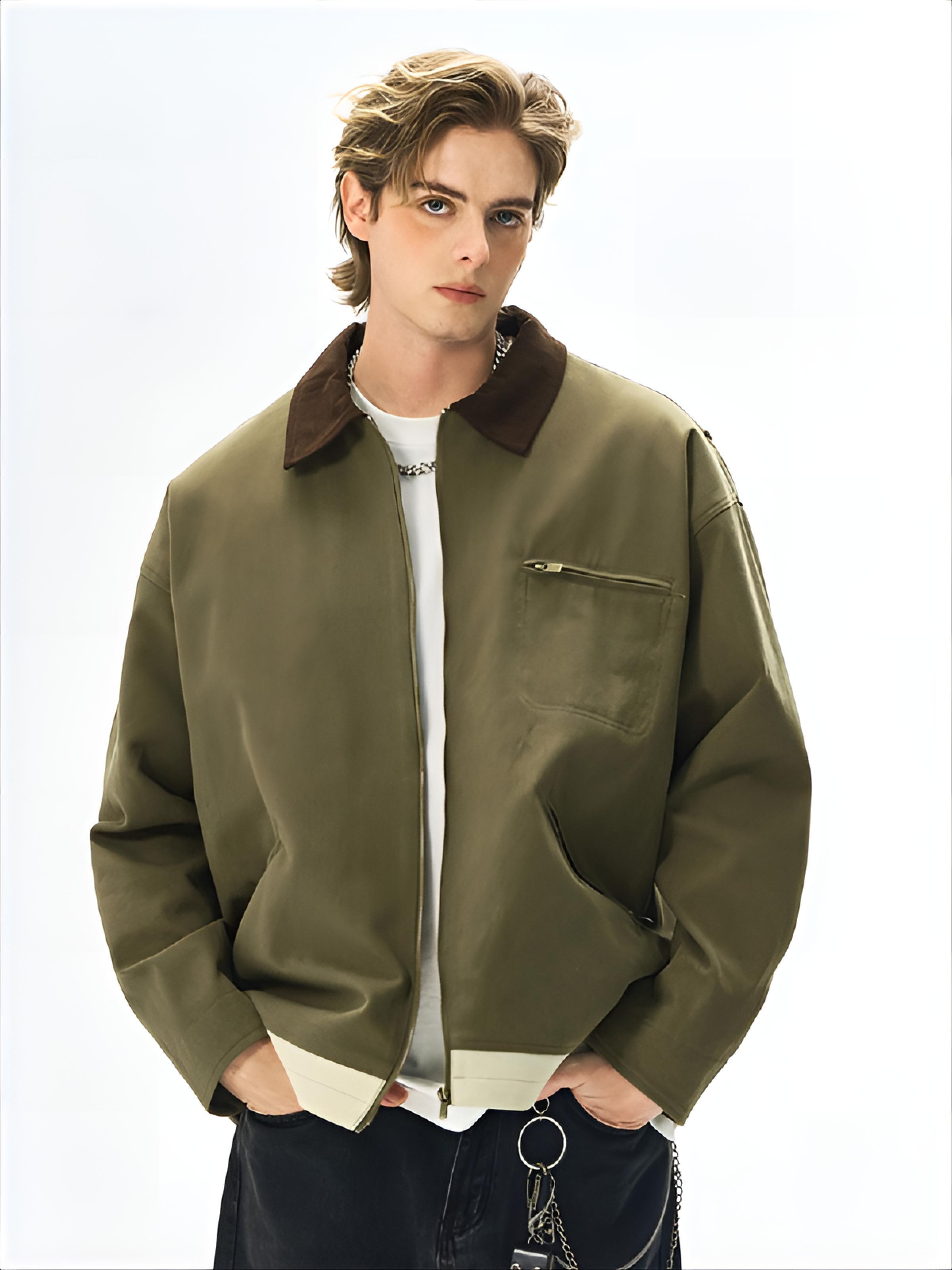 Mens Jacket Man Fashion Coats  - Street Fashion Events 评论和价格