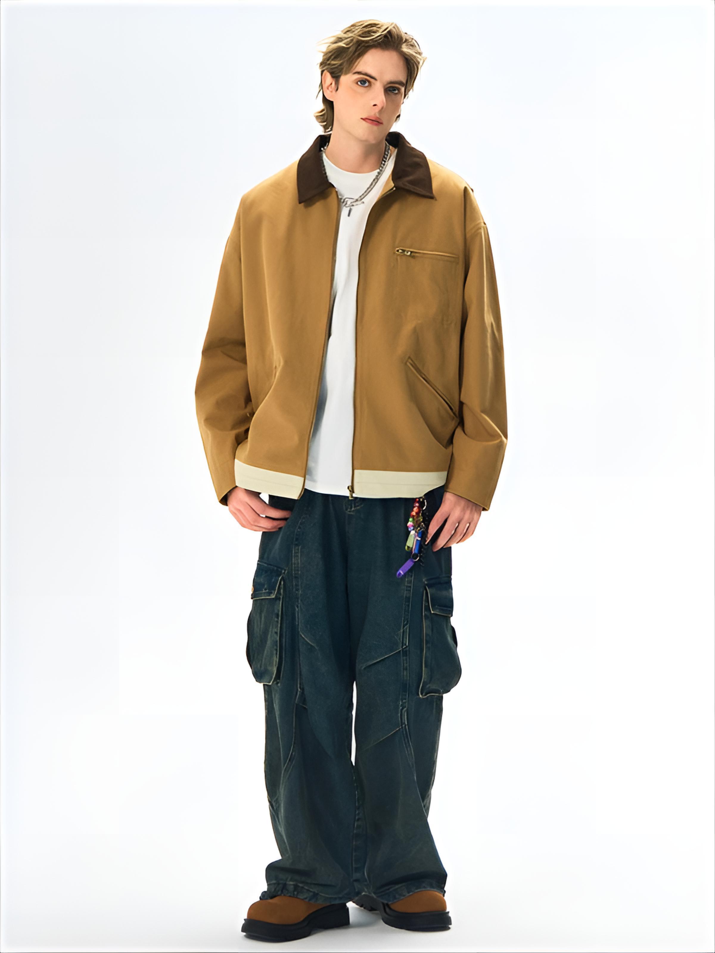 Mens Jacket Man Fashion Coats  - Street Fashion Events 评论和价格