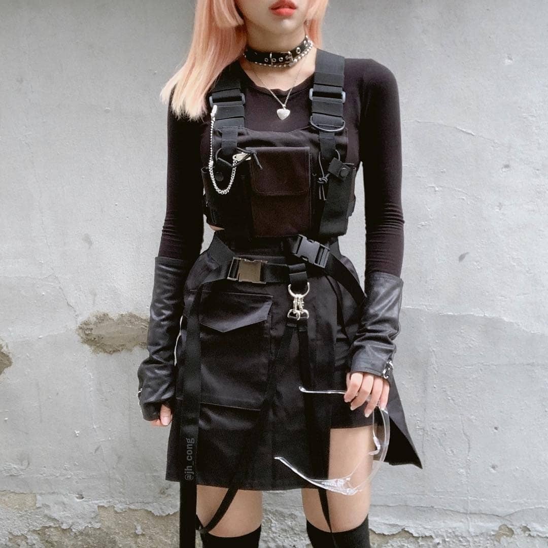 Functional Tactical Chest Bag  - Street Fashion Vest 评论和价格