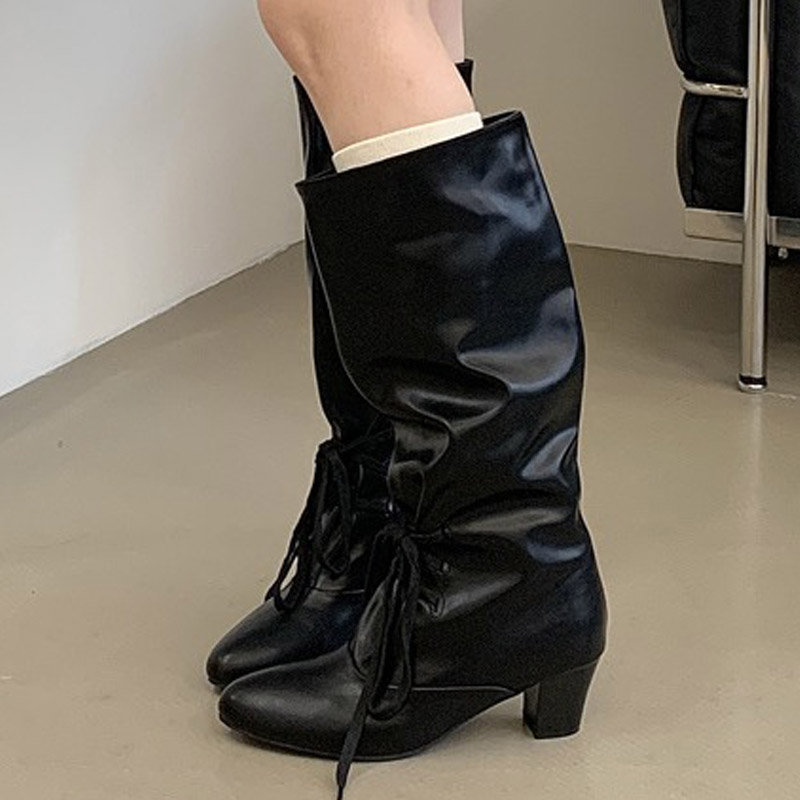 Eilyken Winter Fashion Lace Up - Street Fashion Winter 评论和价格