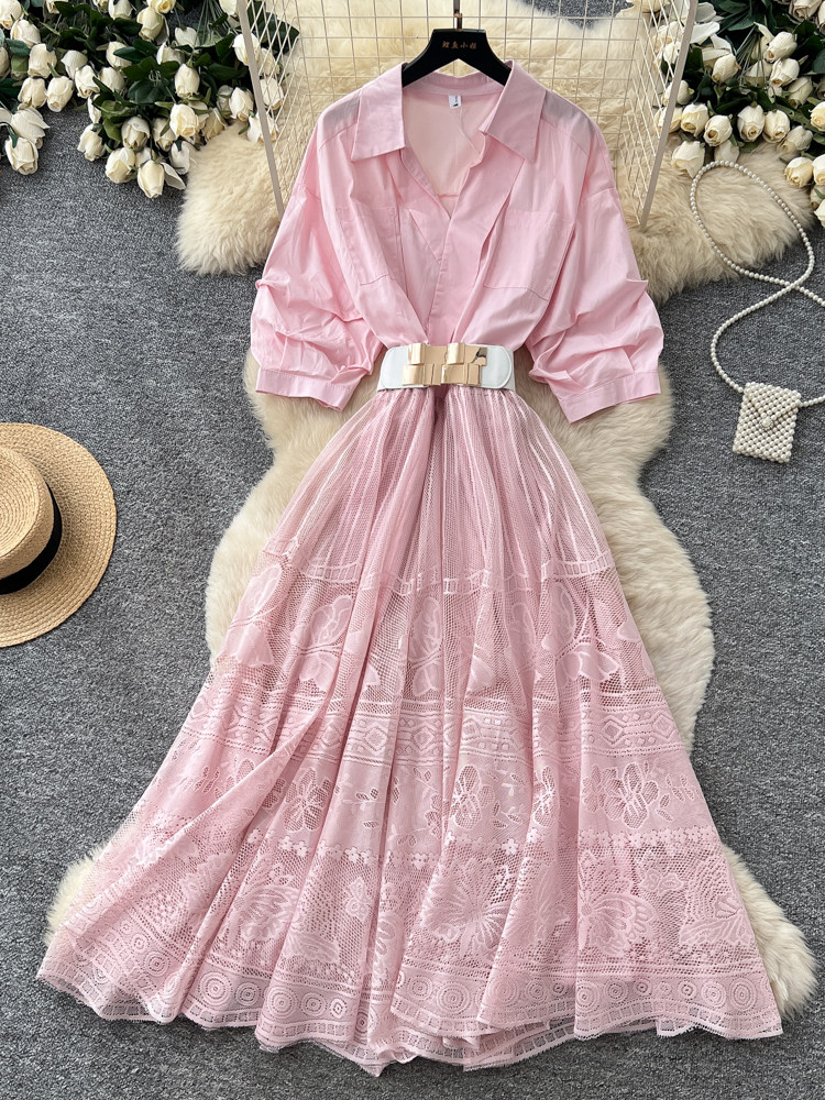 French Commute Style Pink A Li - Street Fashion Events 评论和价格