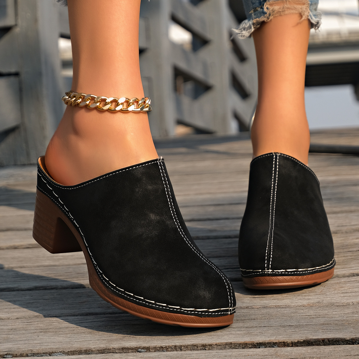 Cushioned Women Sandals Stylis - Street Fashion Events 评论和价格