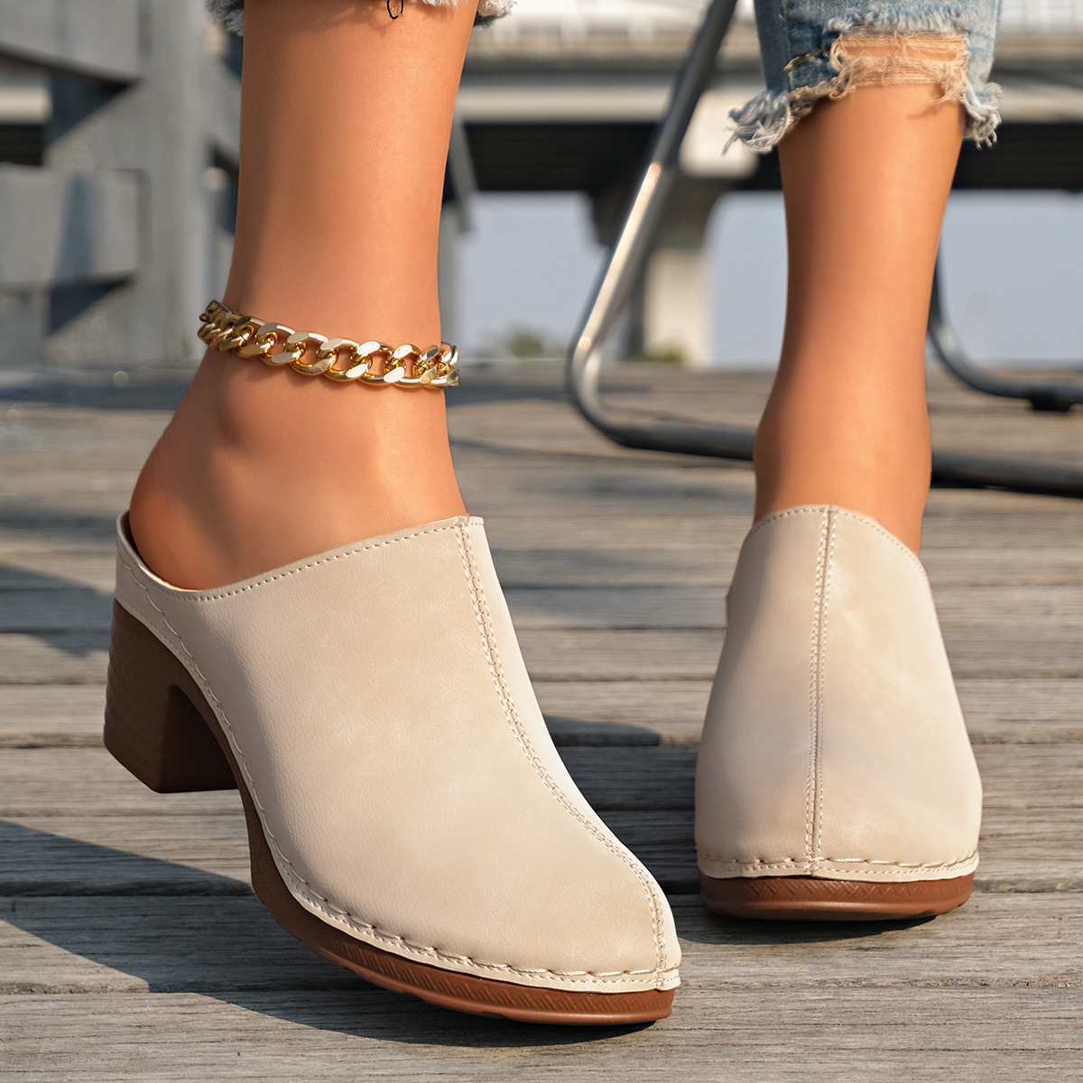 Cushioned Women Sandals Stylis - Street Fashion Events 评论和价格