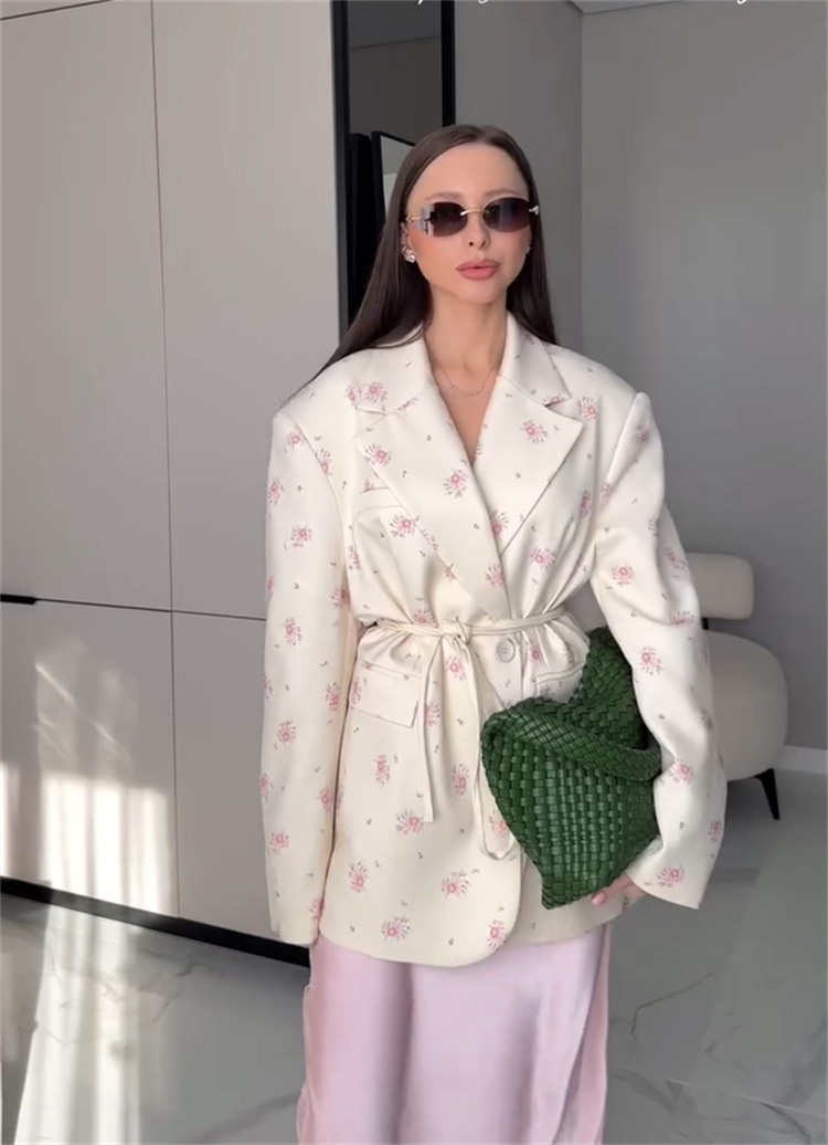 Fashion Women's Flower Printed - Street Fashion Winter 2025 评论和价格