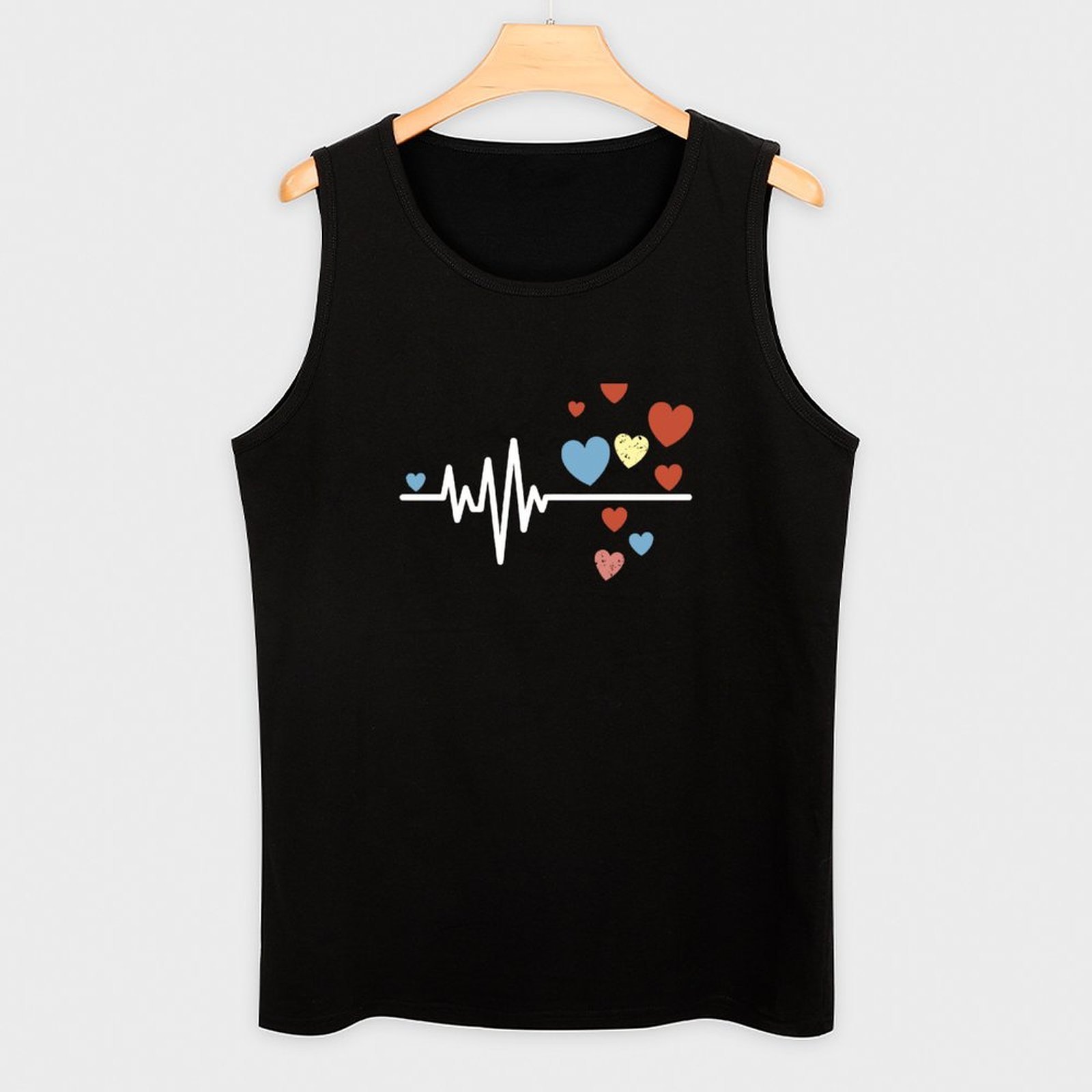Heartbeat of Love, Heart EKG T - Street Fashion Urban 评论和价格