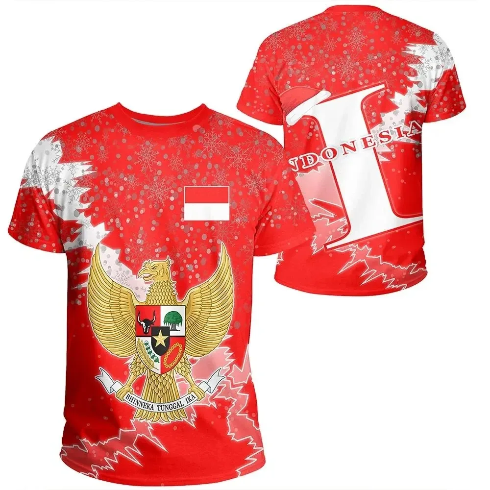 Indonesian Flag 3D Heraldic Pr - Street Fashion For Boy 评论和价格