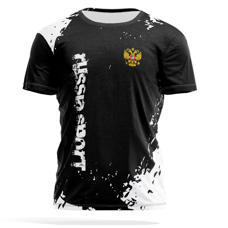 Russian National Emblem Print  - Street Fashion Russia 评论和价格