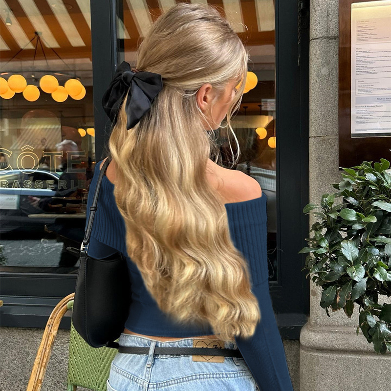 Street Fashion Off Shoulder To - Street Fashion Winter 评论和价格
