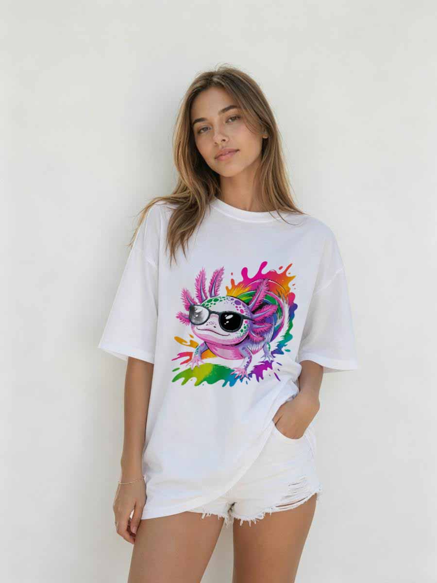 T-Shirt Winter Heavy Cotton Te - Street Fashion Events 评论和价格