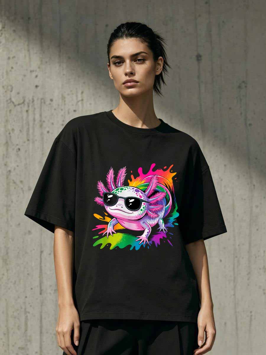 T-Shirt Winter Heavy Cotton Te - Street Fashion Events 评论和价格