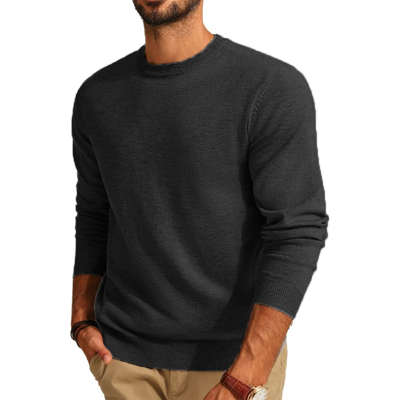 Men's Long Sleeve Sweaters Cre - Street Fashion Game 评论和价格