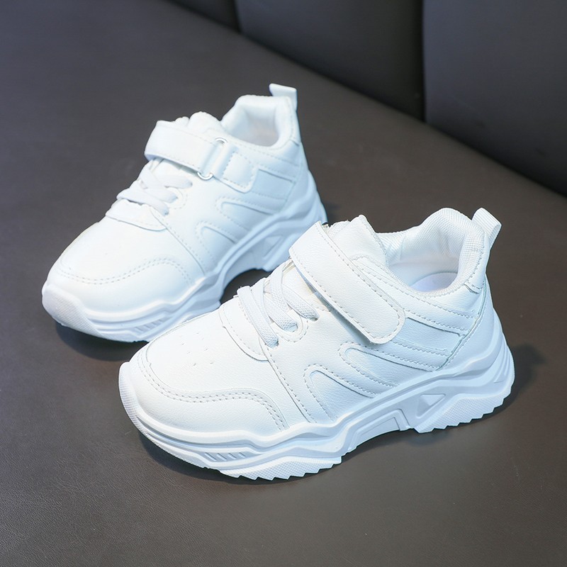 Spring Kids White Sneakers Lei - Street Fashion Boy 评论和价格