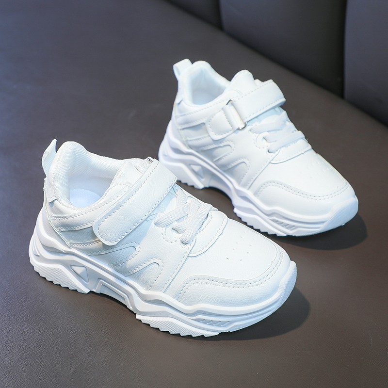 Spring Kids White Sneakers Lei - Street Fashion Boy 评论和价格