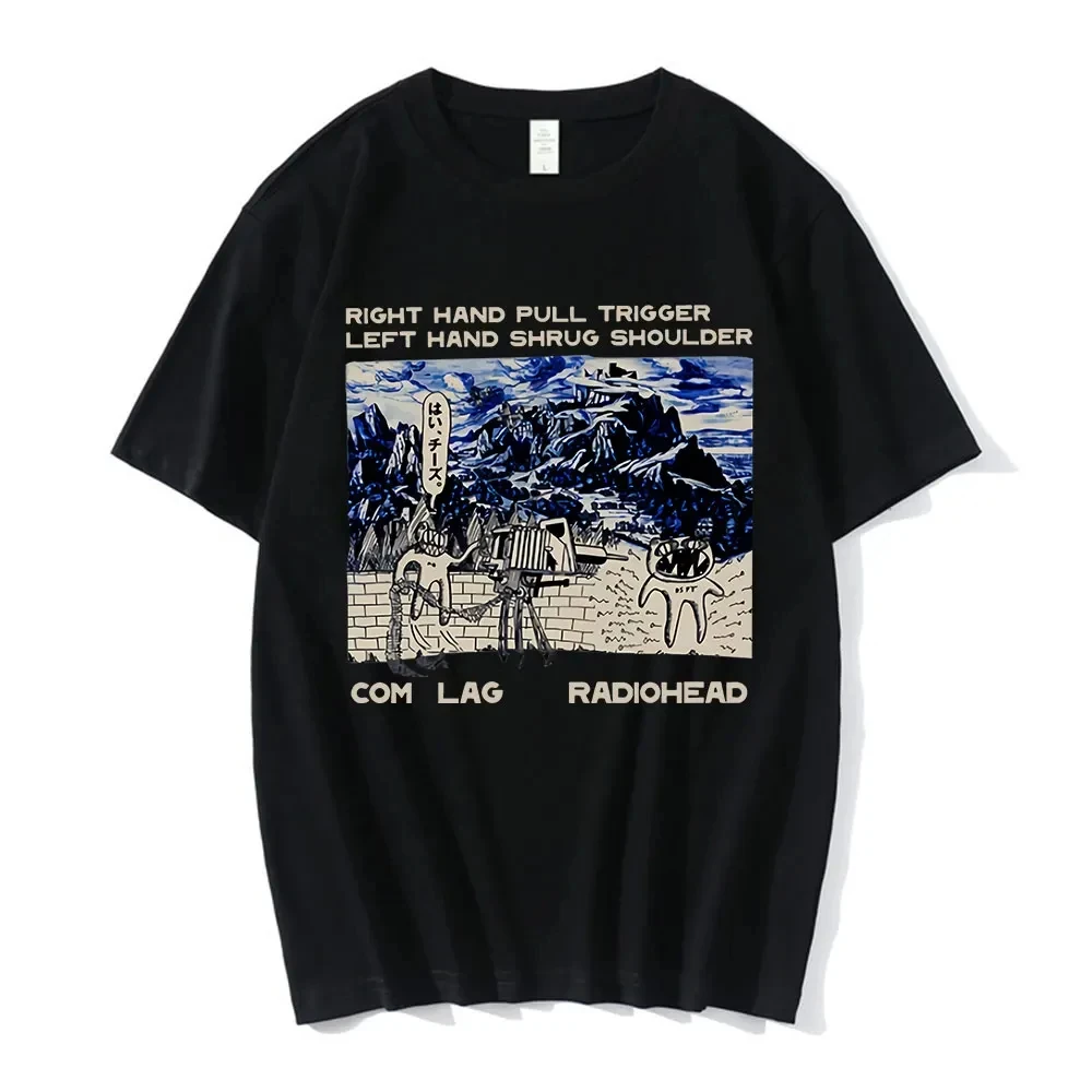 Vintage Classic Radiohead T Sh - Street Fashion For Boy 评论和价格
