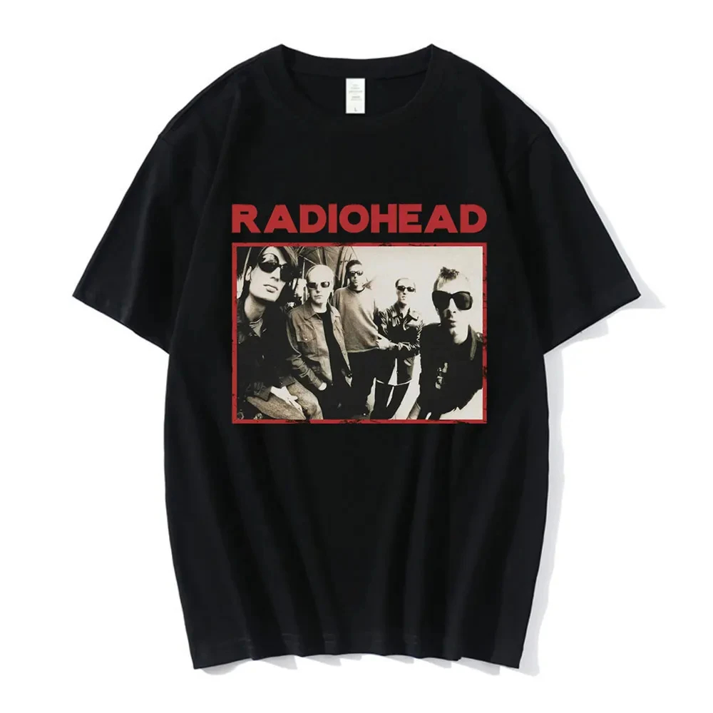 Vintage Classic Radiohead T Sh - Street Fashion For Boy 评论和价格